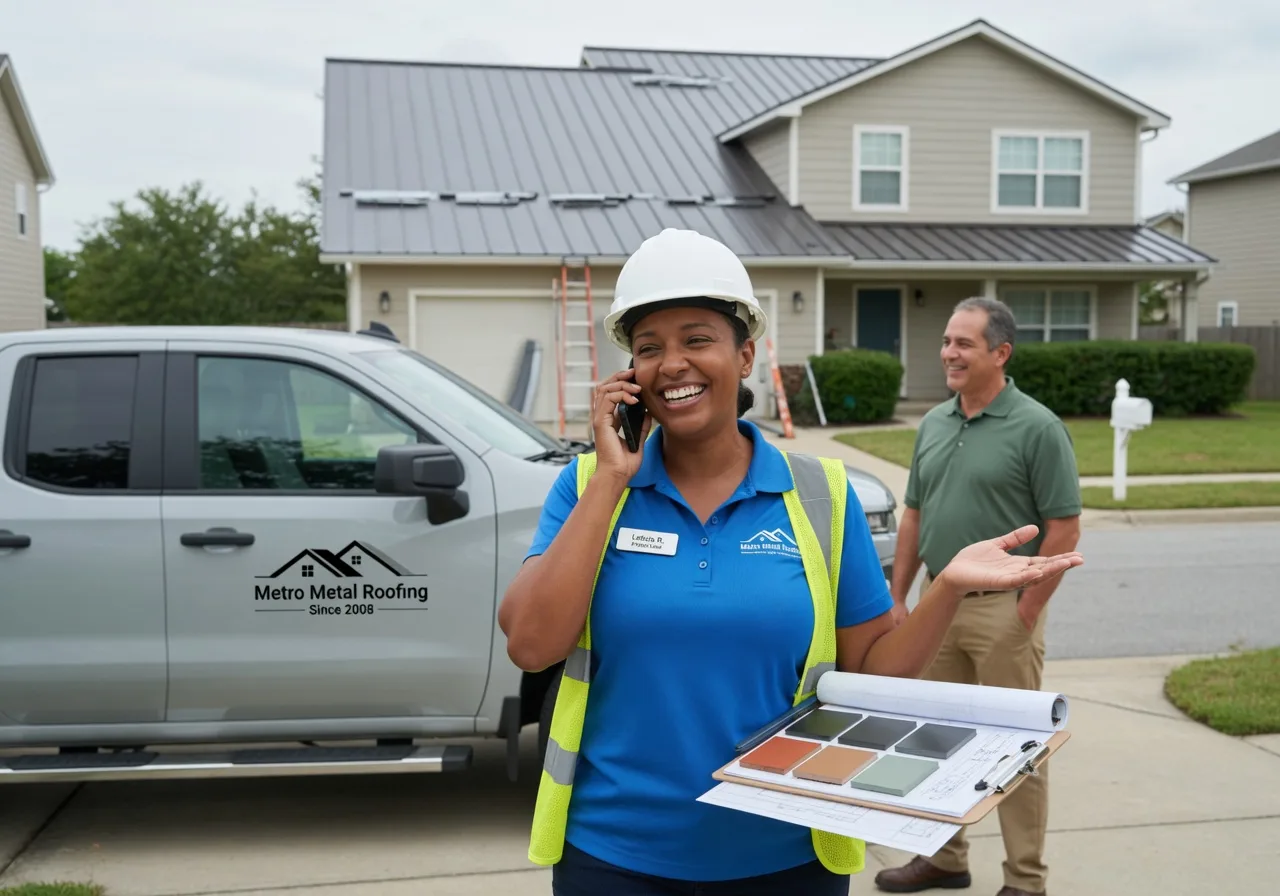 Storm Damage Metal Roof Repair in Piedmont, OK